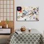 Wallity Lienzo Decorativo Vasili Kandinsky 45 x 70 cm